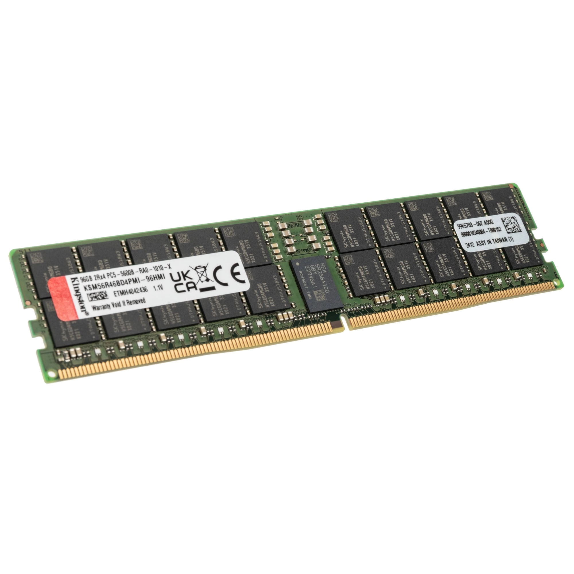 Kingston Technology 96GB  DDR5  5600MT/s  ECC