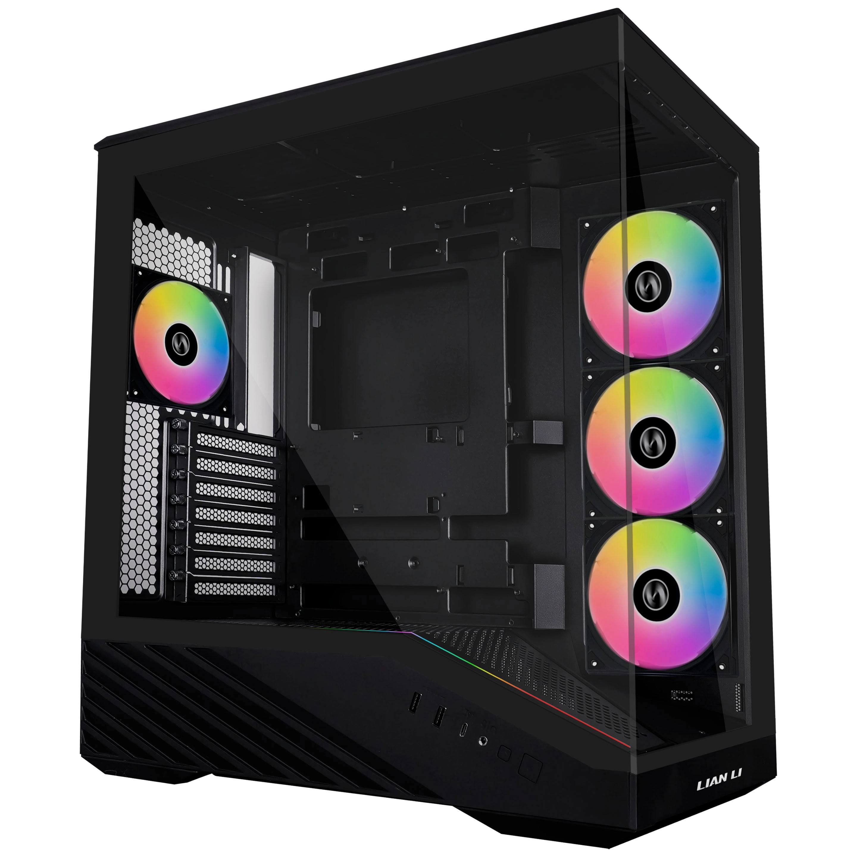 CaseLIAN LIATX/micro ATX/Mini-ITX/EATXBlackMidi TowerPCG99.V100RX.01