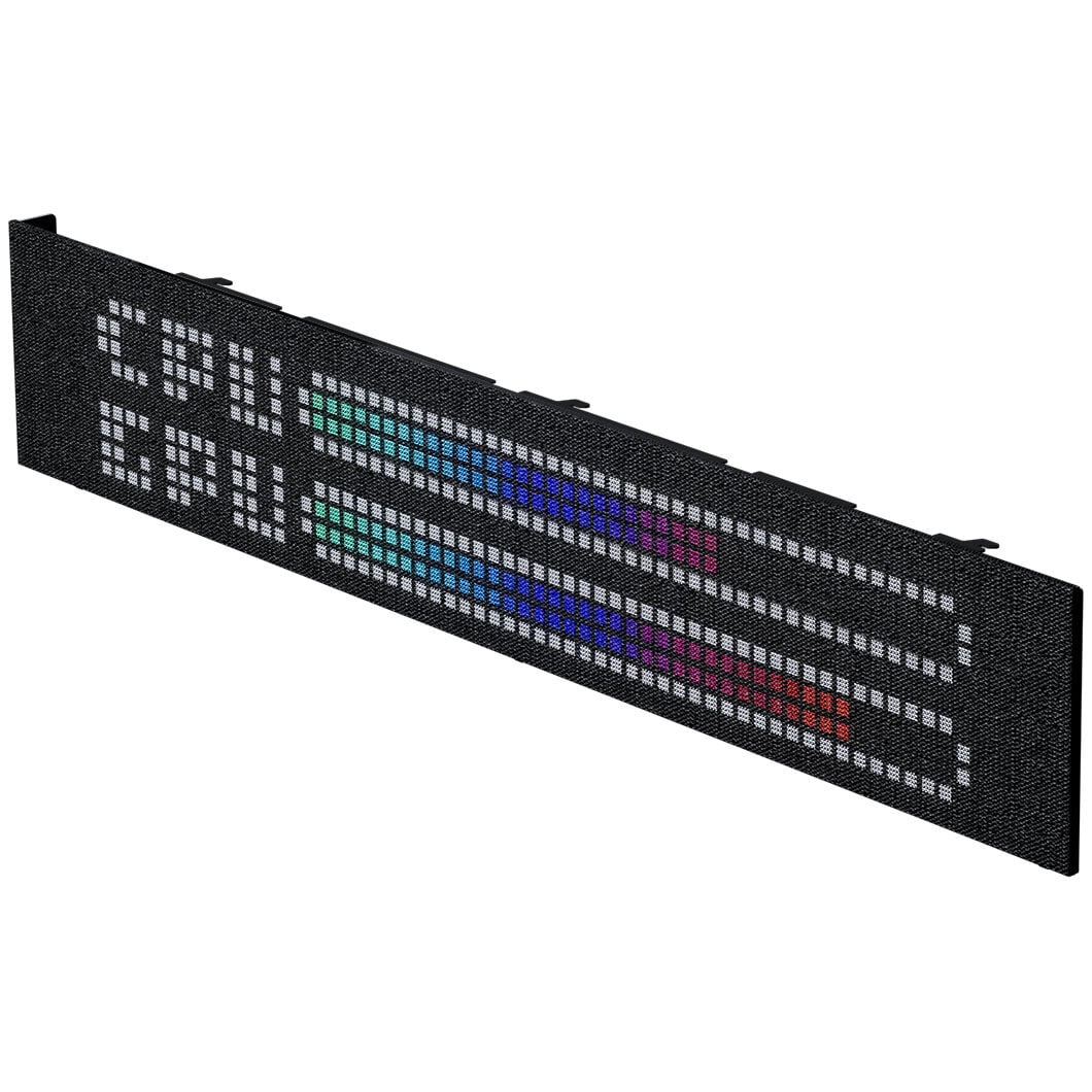 PHANTEKS matricas displeja jaunināšanas komplekts, 600 LED, XT View &amp; Eclipse G400A — melns
