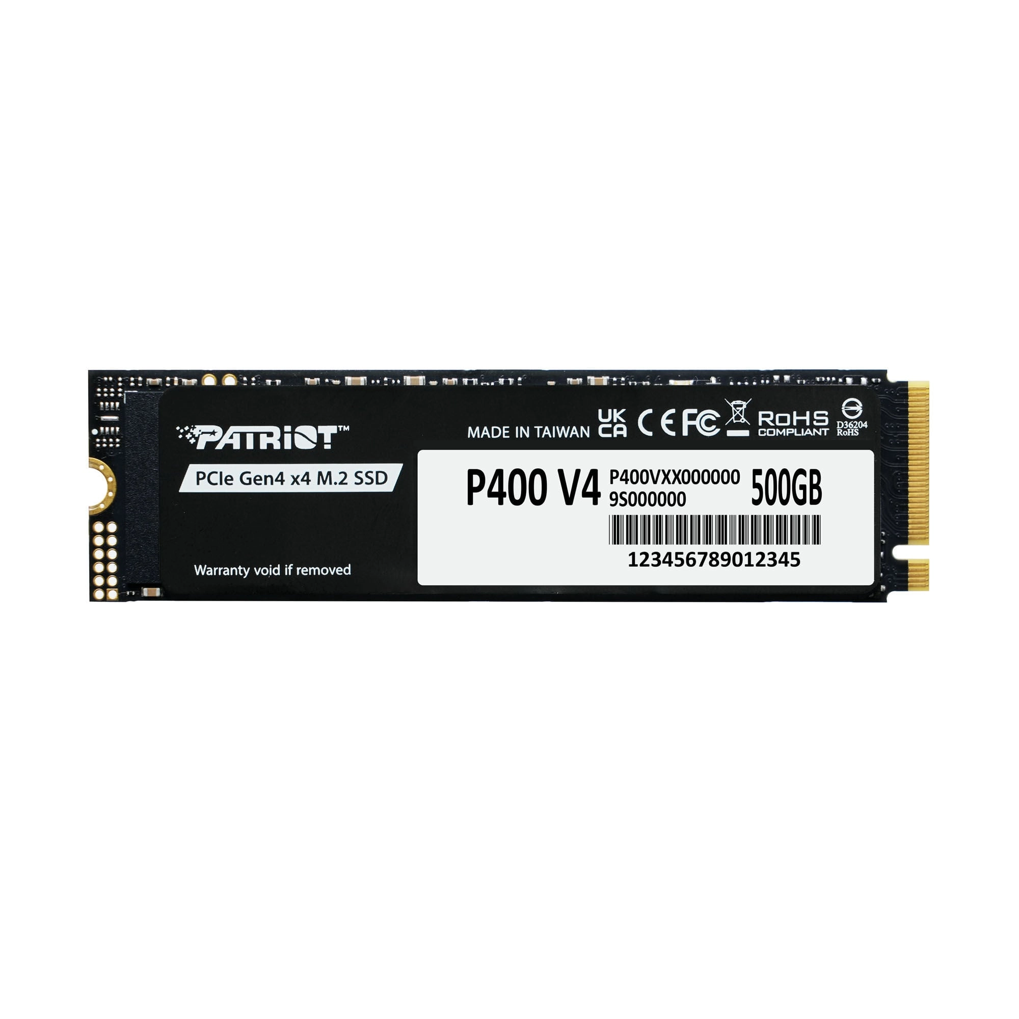 SSD 500GB P400 V4 5000/3000 MB/s