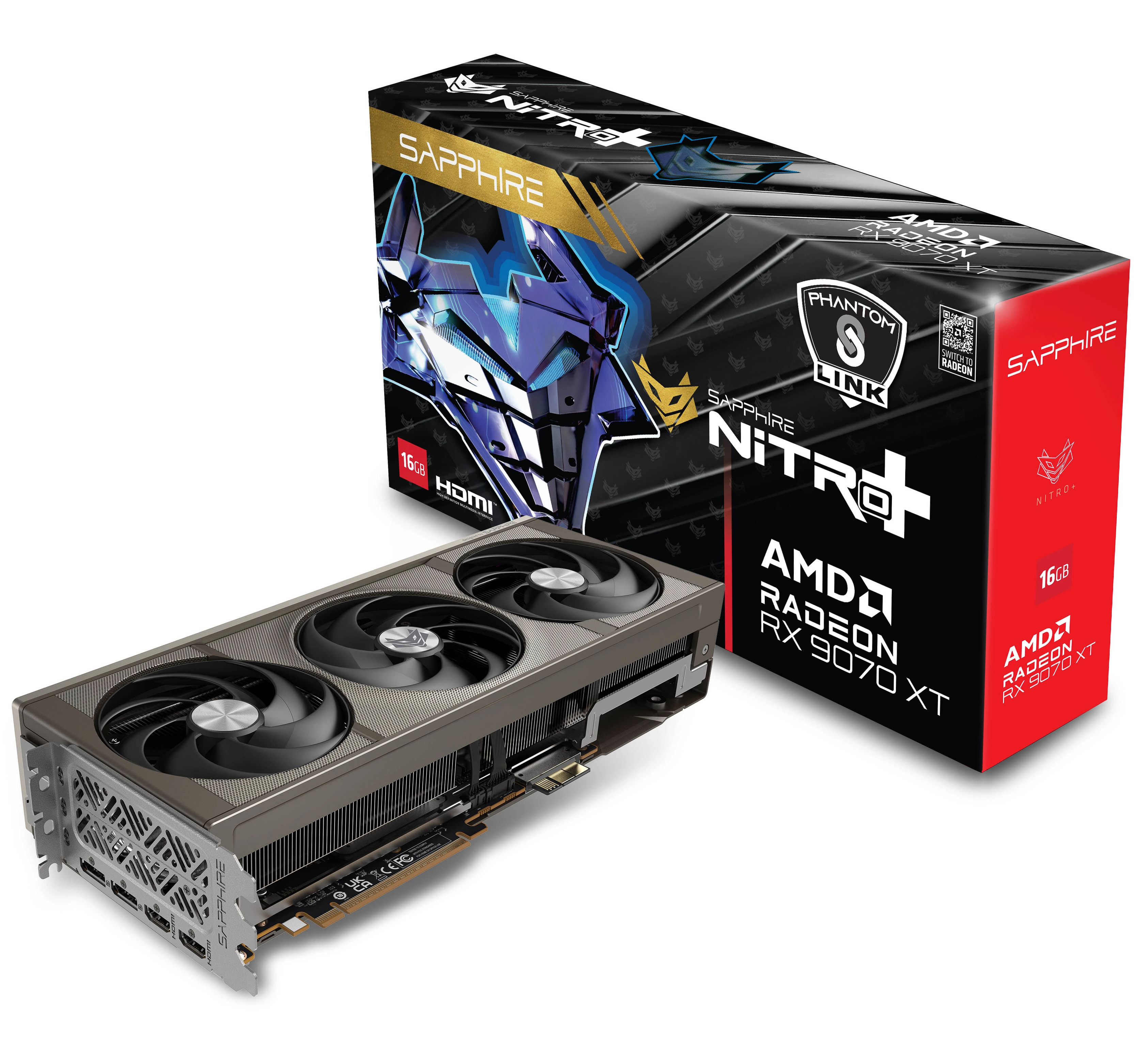 Sapphire Radeon RX 9070 XT Nitro+