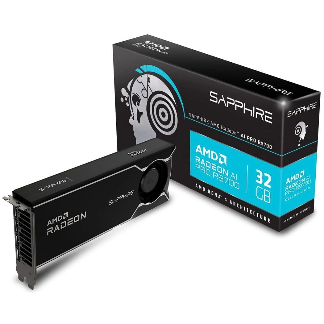 Sapphire AMD RADEON AI PRO R9700