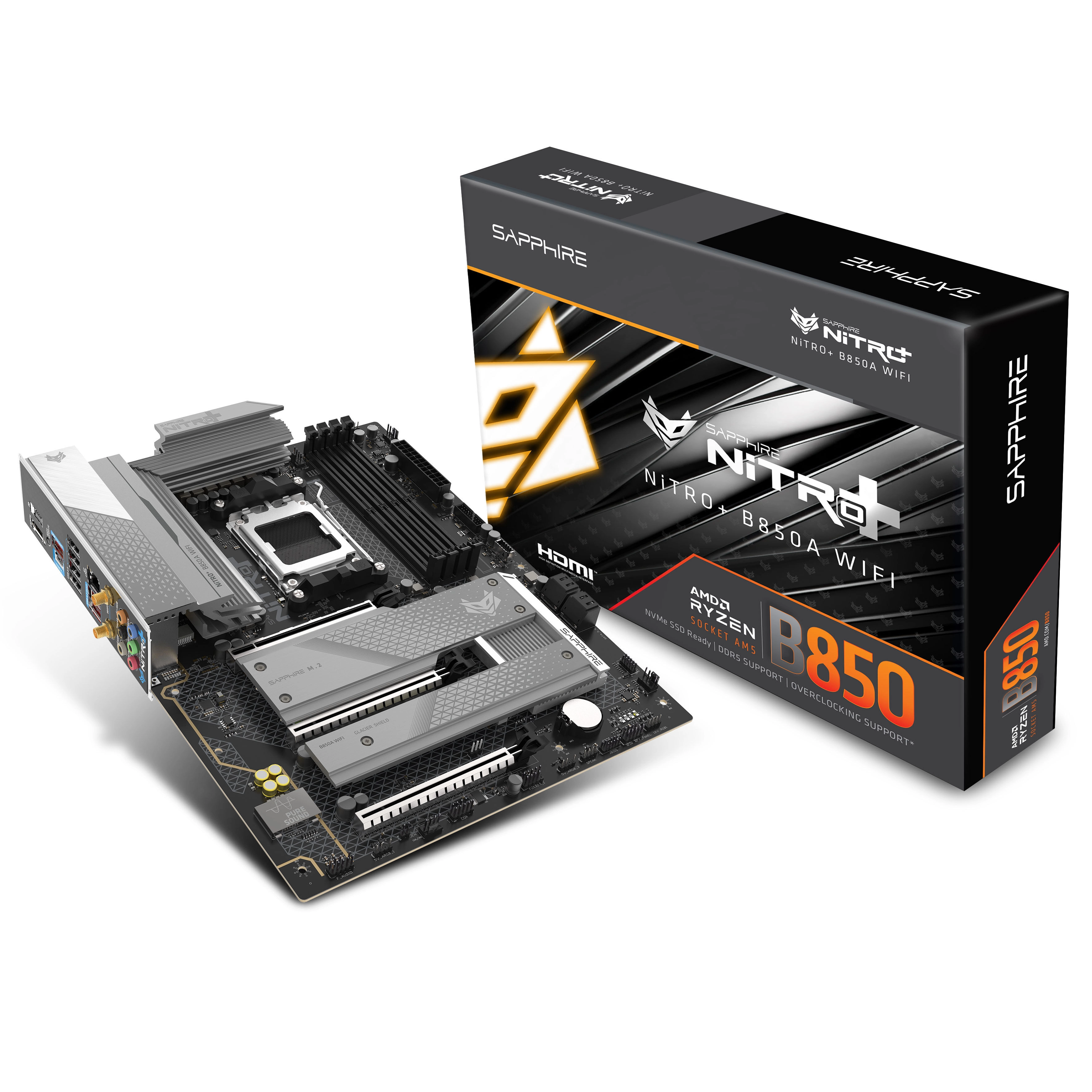 SAPPHIRE NITRO+ B850A WIFI7 - Socket