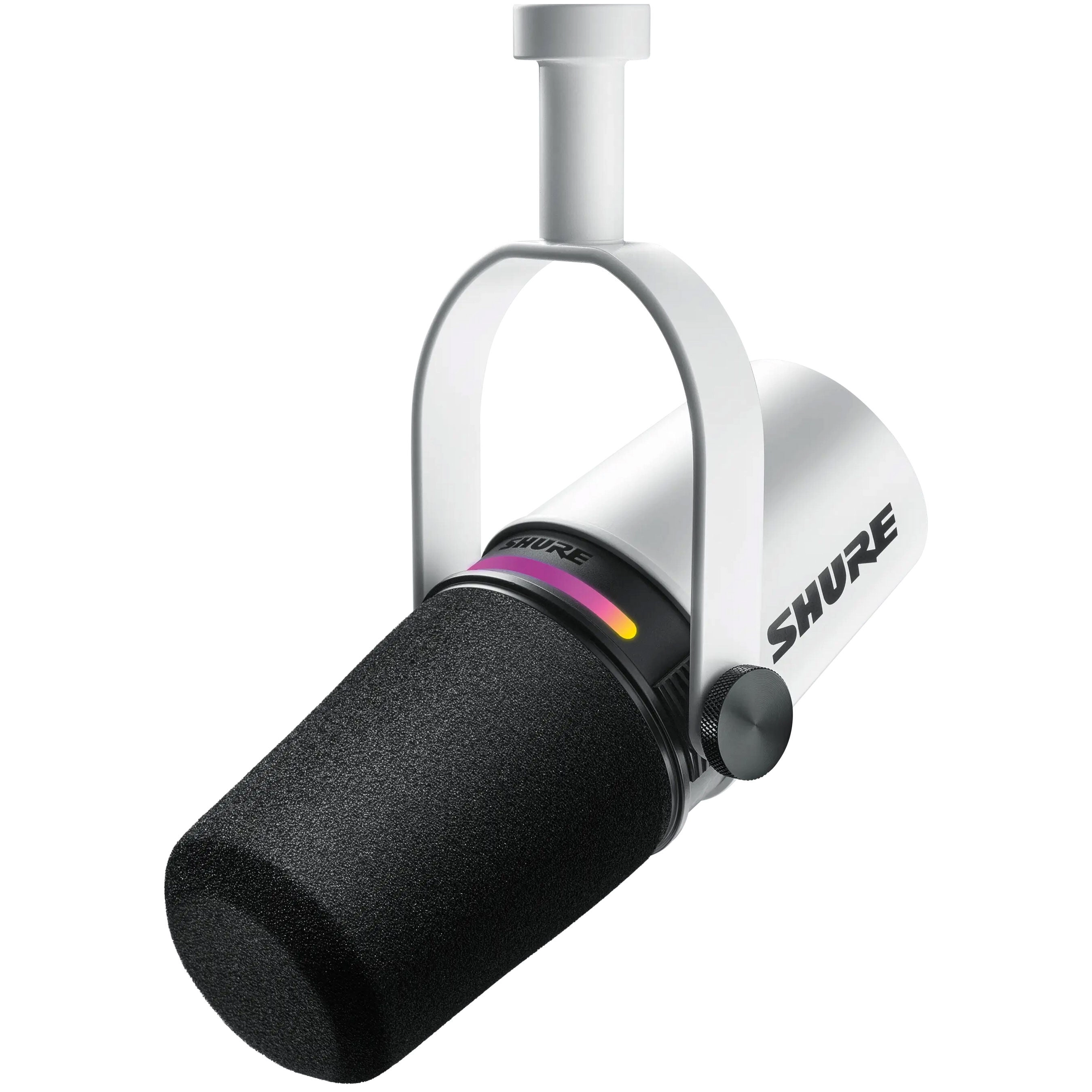 Shure MV7+-W - lectern/vocal microphone with