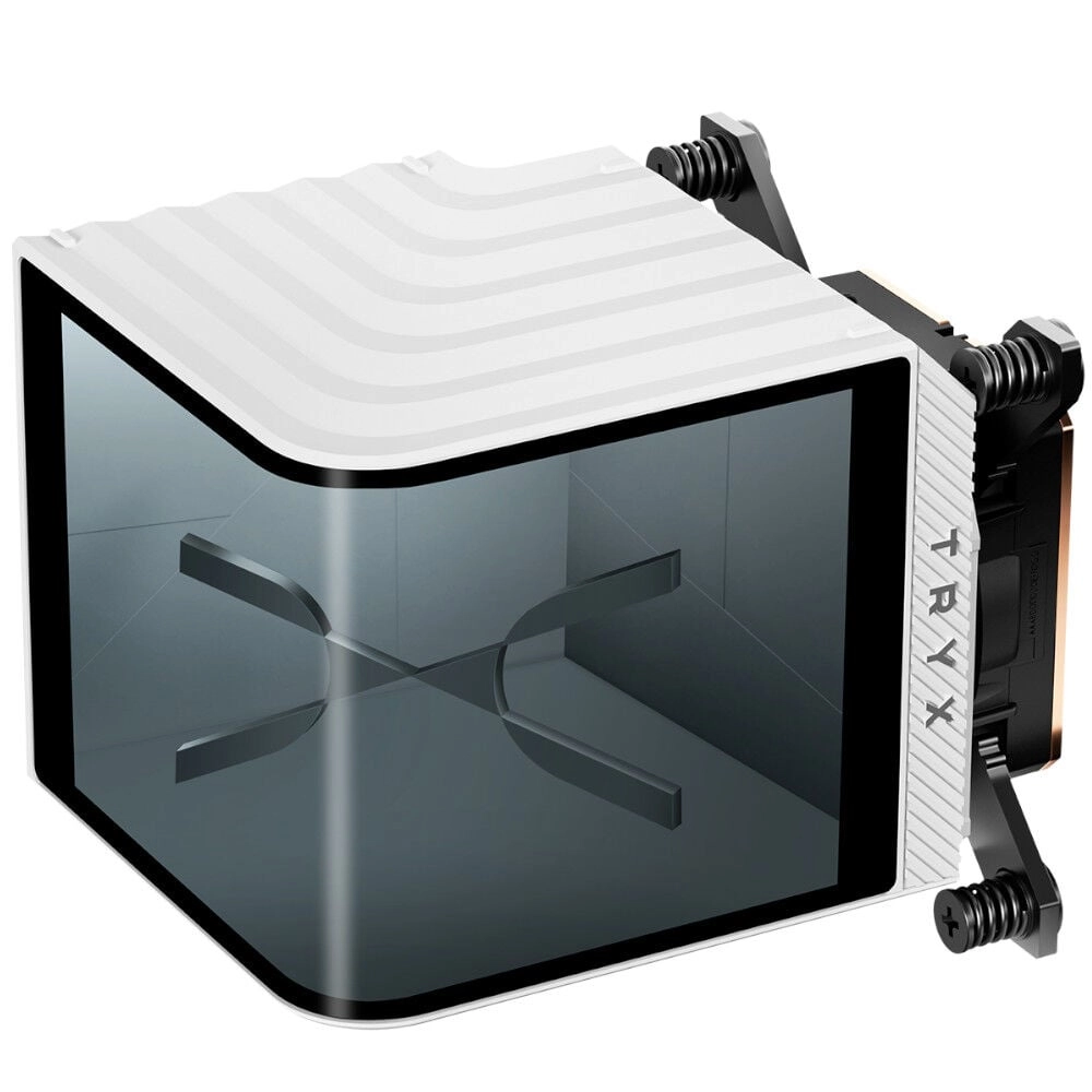 CPU Water Block TRYX Panorama white