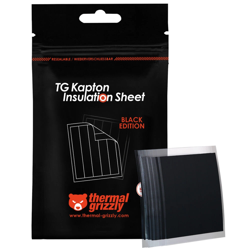 Thermal Grizzly Kapton Insulation Sheet (black