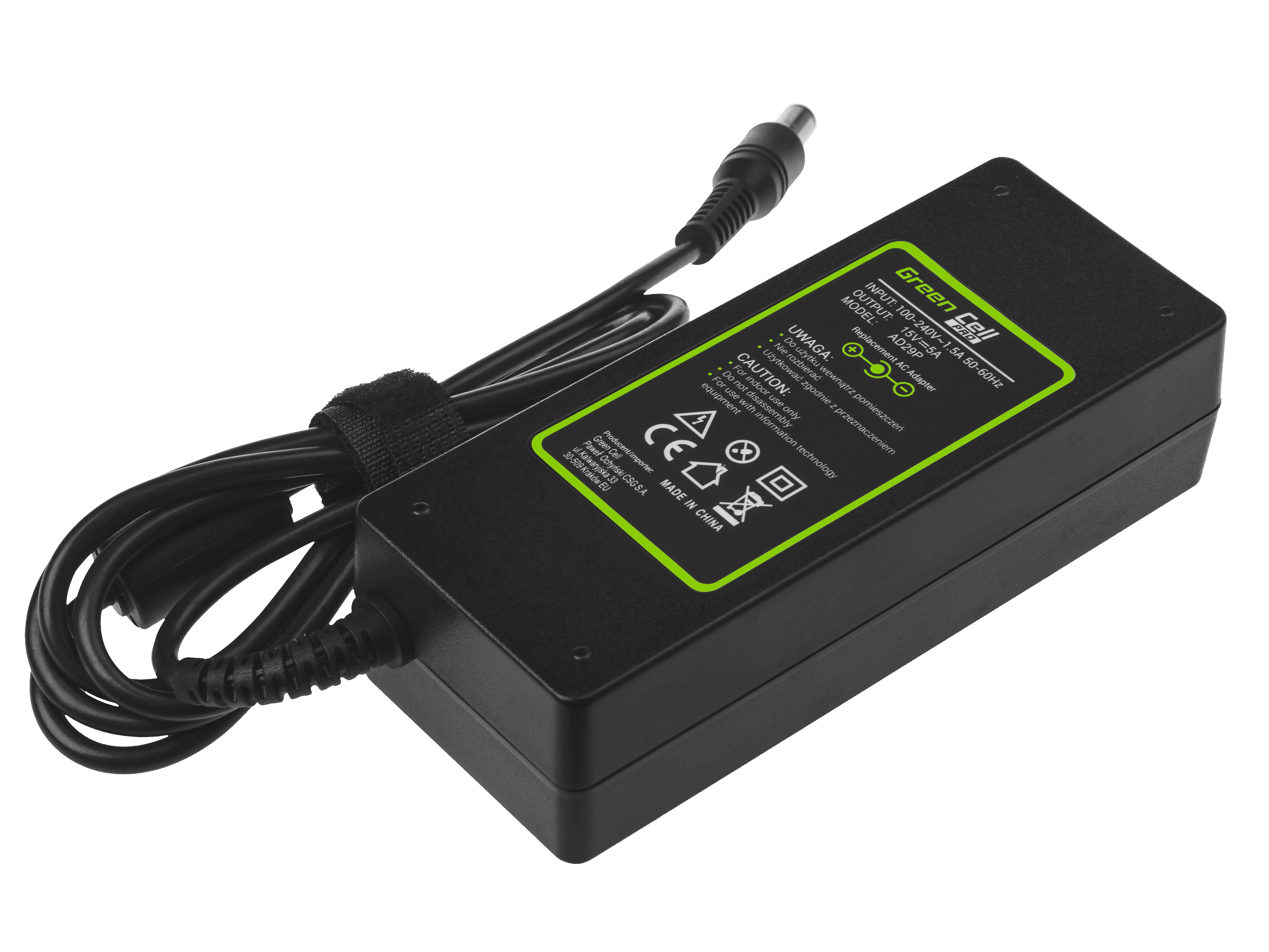 75W laptop charger 15V 5.0A