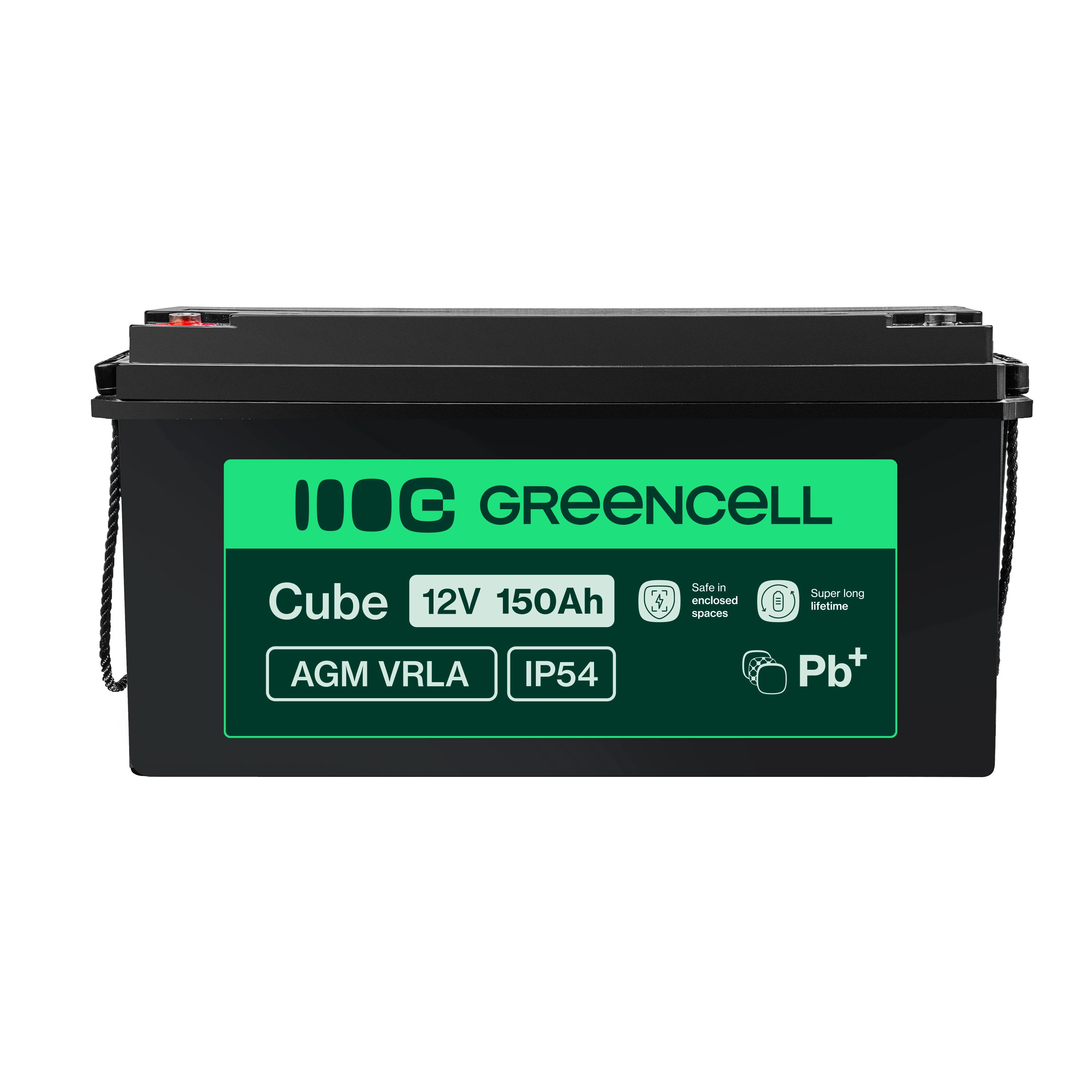 GREEN CELL Battery AGM 12V 150Ah