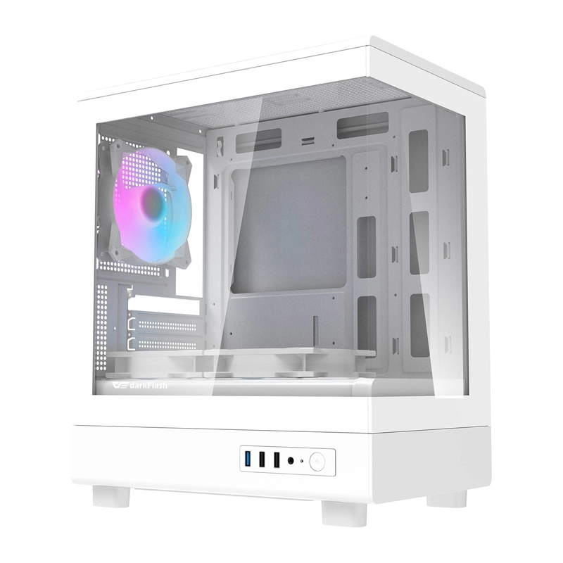 DarkFlash DB330M White Computer Case (+3
