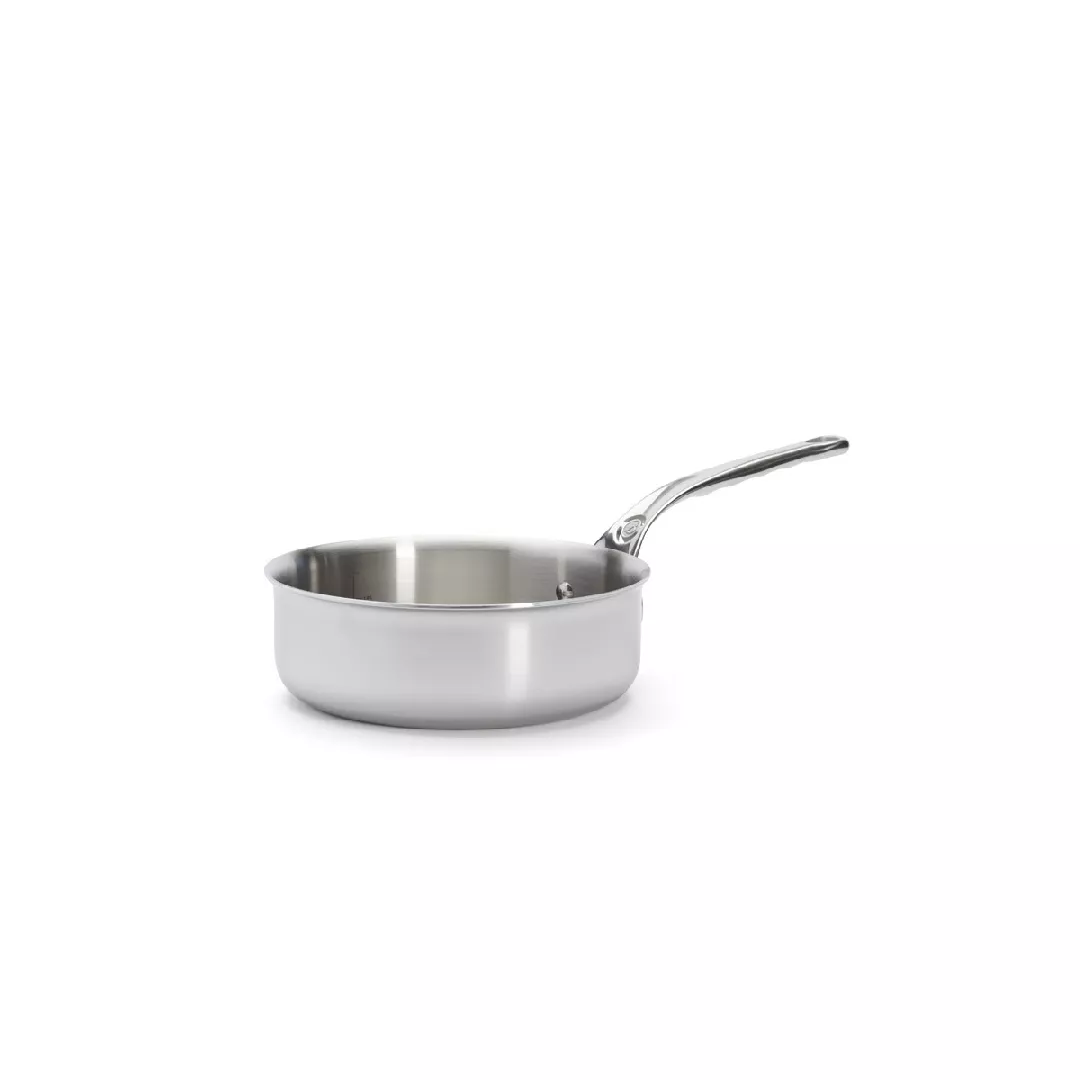 De Buyer Stainless steel straight saute-pan