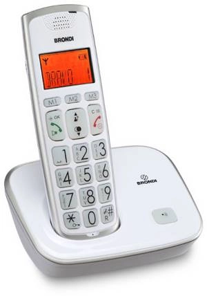 Brondi Bravo Gold 2 Cordless Telephone