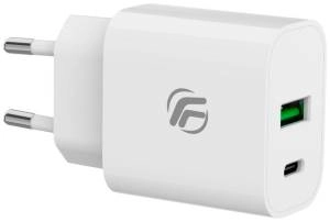 Caricatore USB-A + USB-C Universale 20W