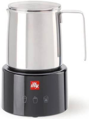 Illy 23760 milk frother/warmer Black Stainless