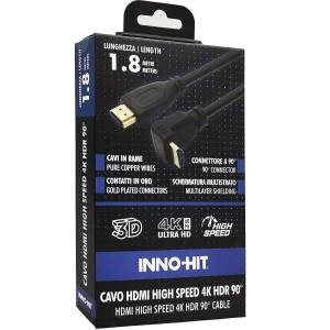 Inno-Hit Cavo HDMI High-Speed Connettore 90°