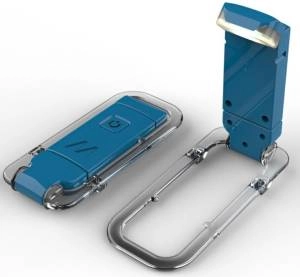 Muitomas Book Lamp USB Recharge Blue