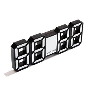 Muitomas Neon Lamp AlarmClock NEONCLOCKWH 8021735210313