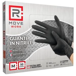 RMove Black Nitrile Work Gloves SP