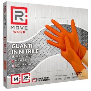 RMove Orange Nitrile Work Gloves SP