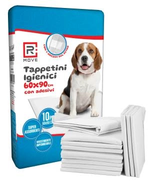 RMove Tappetini Igienici Animali 60x90cm Con