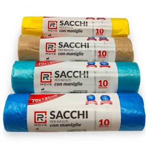 RMove Sacchi Rifiuti 70x120cm 4 Rotoli