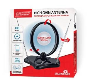 Superior Antenna TV Amplificata per Interni