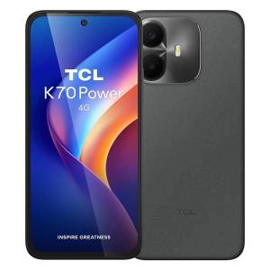 TCL K70 Power 4G 17,3 cm (6.8") Hibrīda duālā SIM Android 16.0 USB Veids-C 8 GB 256 GB 6500 mAh Pelēks