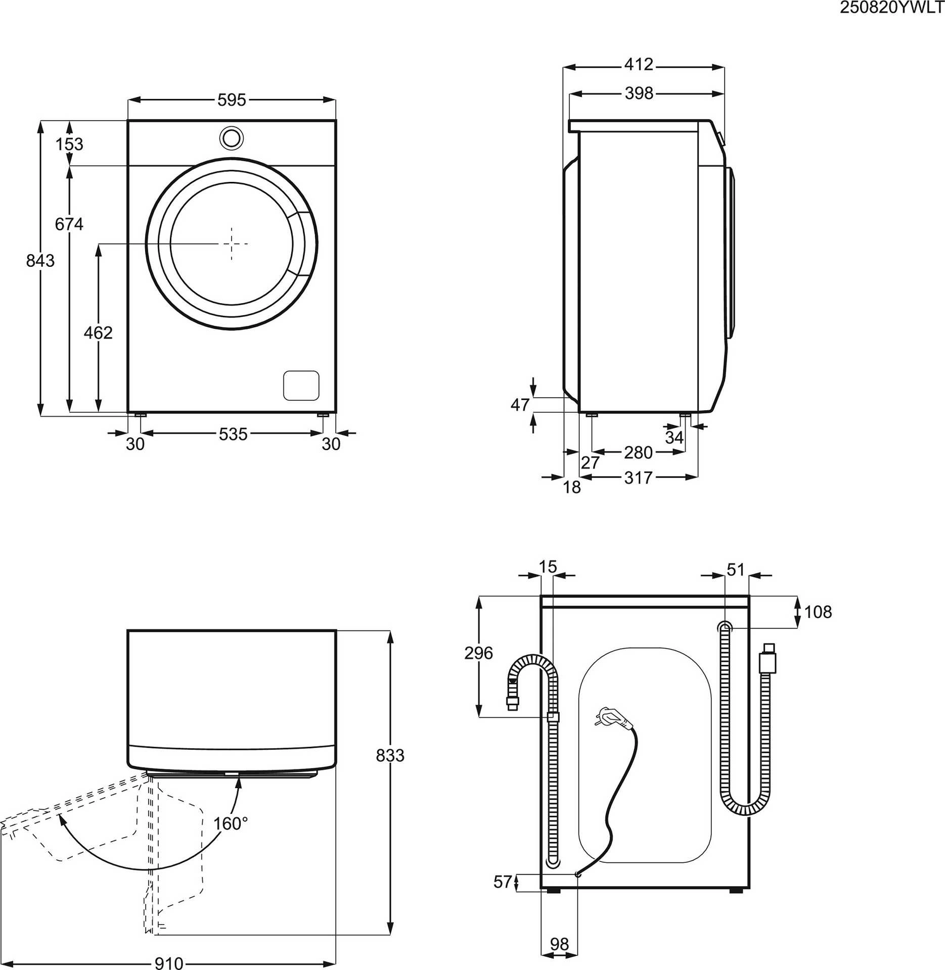 AEG 6000 Series ProSense  6 kg