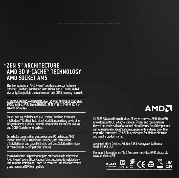 Procesor AMD Ryzen 9 950X3D2  4