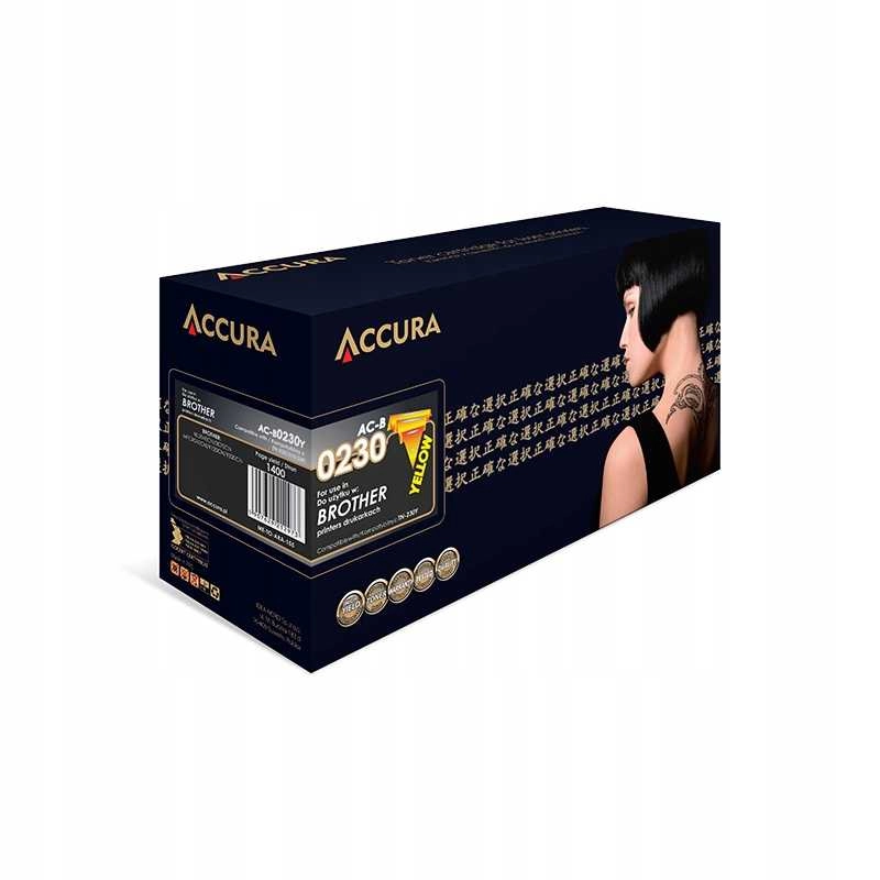 Accura toner Brother (TN-325/320Y) zamiennik AC-B0325Y