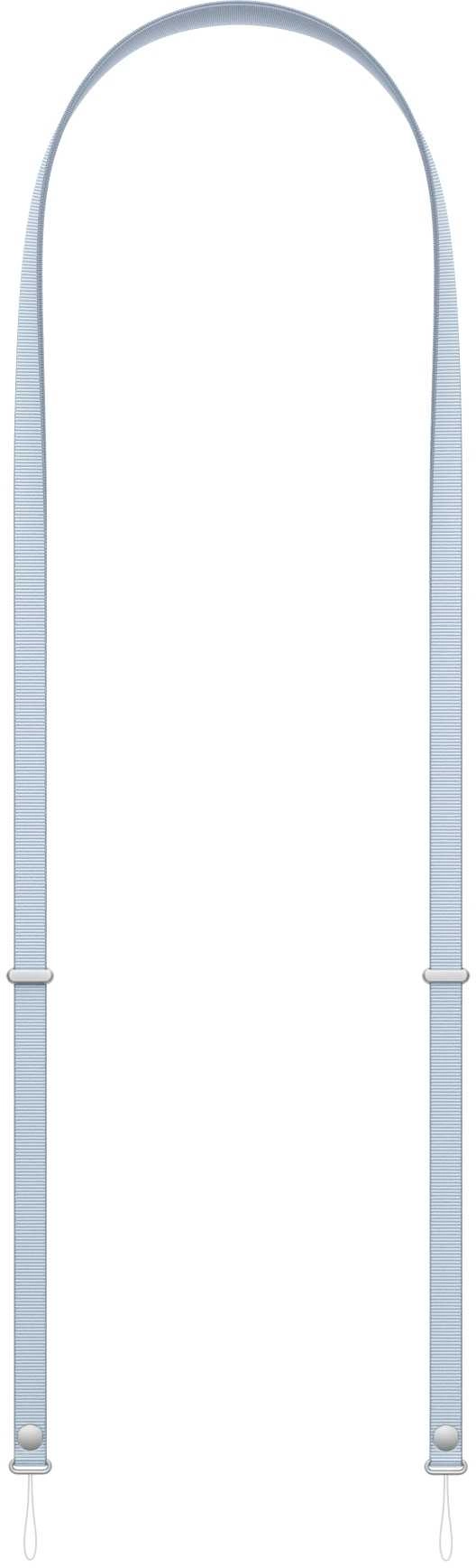 Apple Crossbody Strap - Light Blue