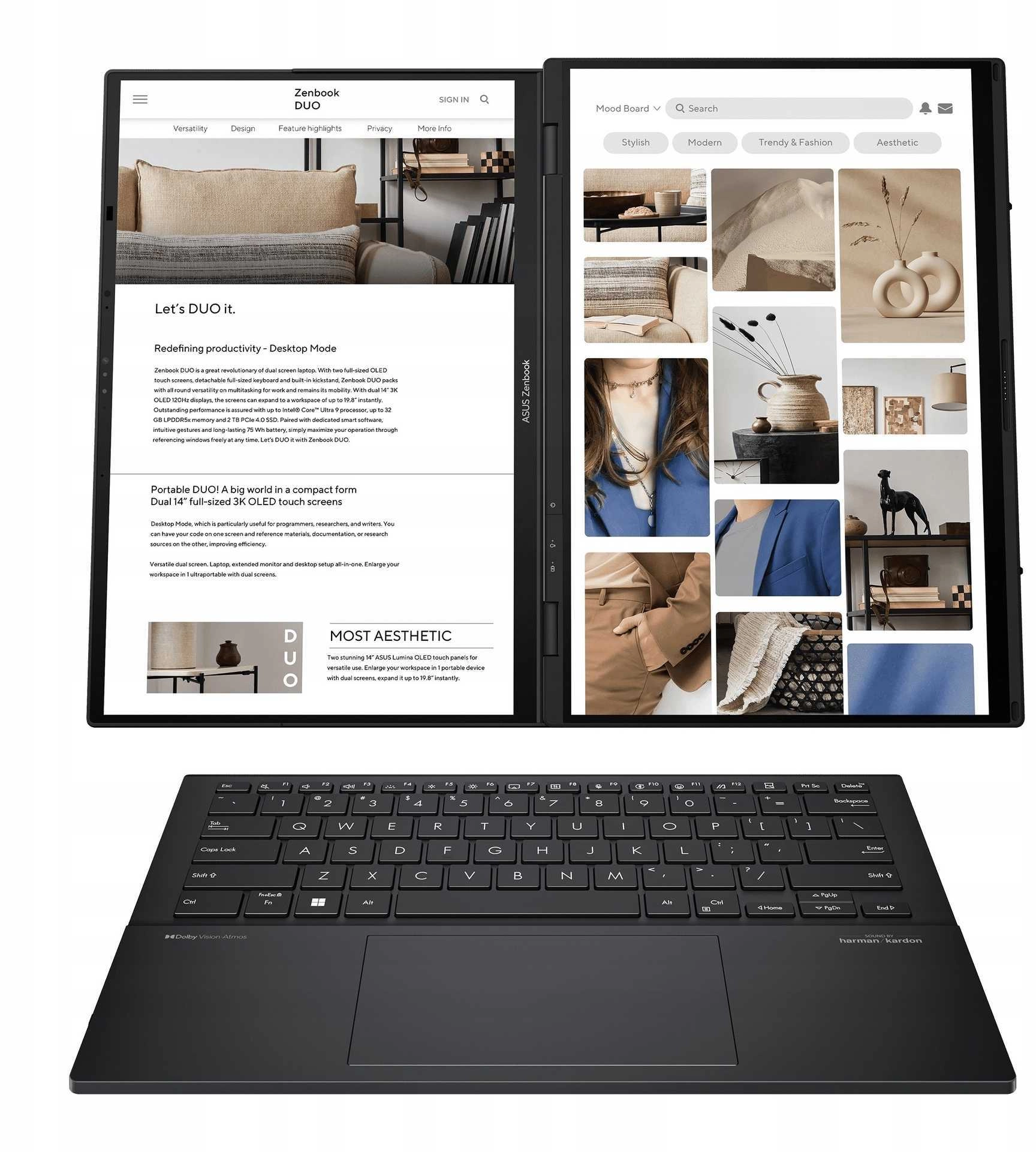 Laptop Asus Zenbook Duo UX8406CA-QL358X  Inkwell