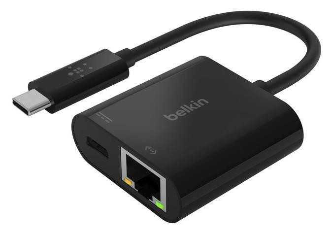 Belkin INC012BTBK laptop dock/port replicator RJ-45