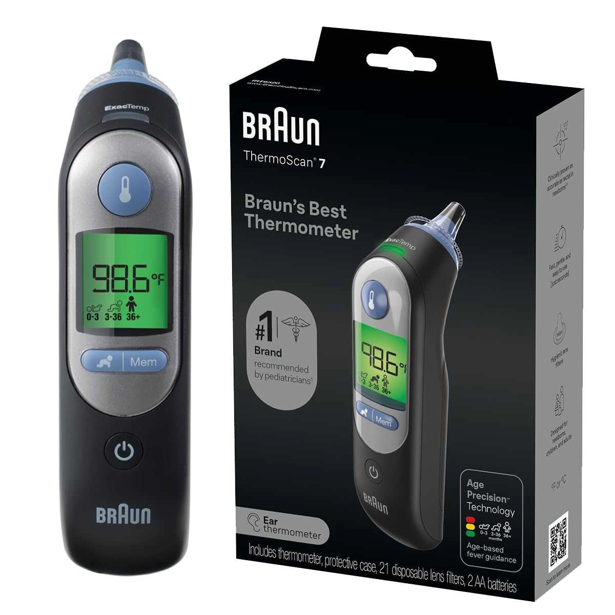ThermoScan 7 IRT6520BWE IRT6520 IRT6520B IRT6520BWE