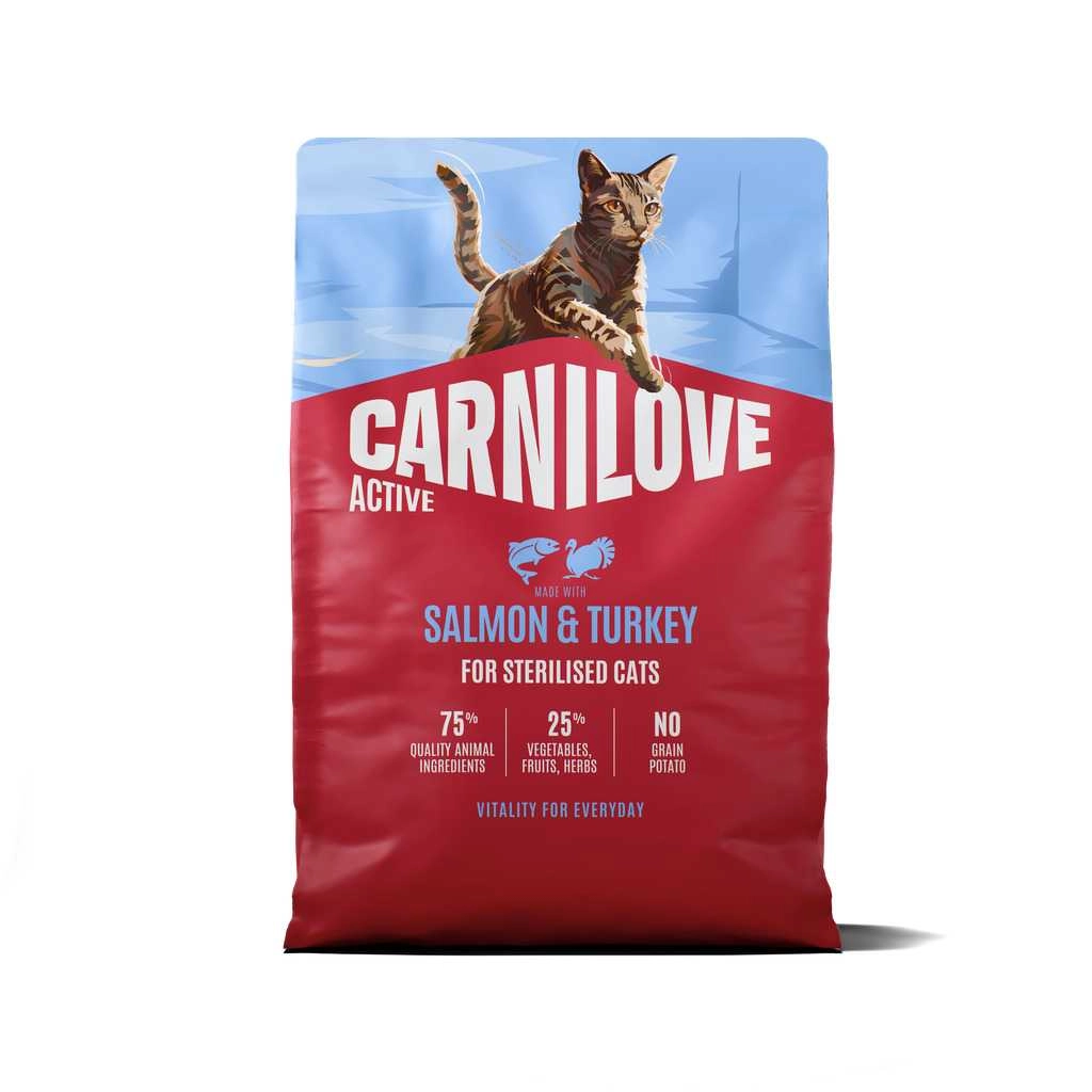 Carnilove Cat Active Sterilised Salmon Turkey