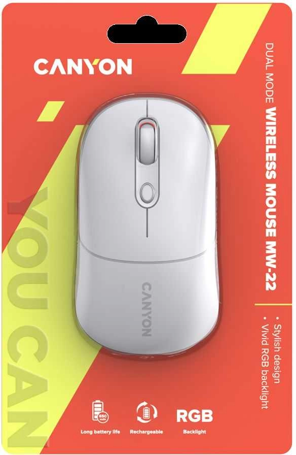 CANYON Mouse MW-22 2in1 BT/ Wireless