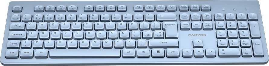 CANYON keyboard HKB-W01 UK/US AAA Wireless