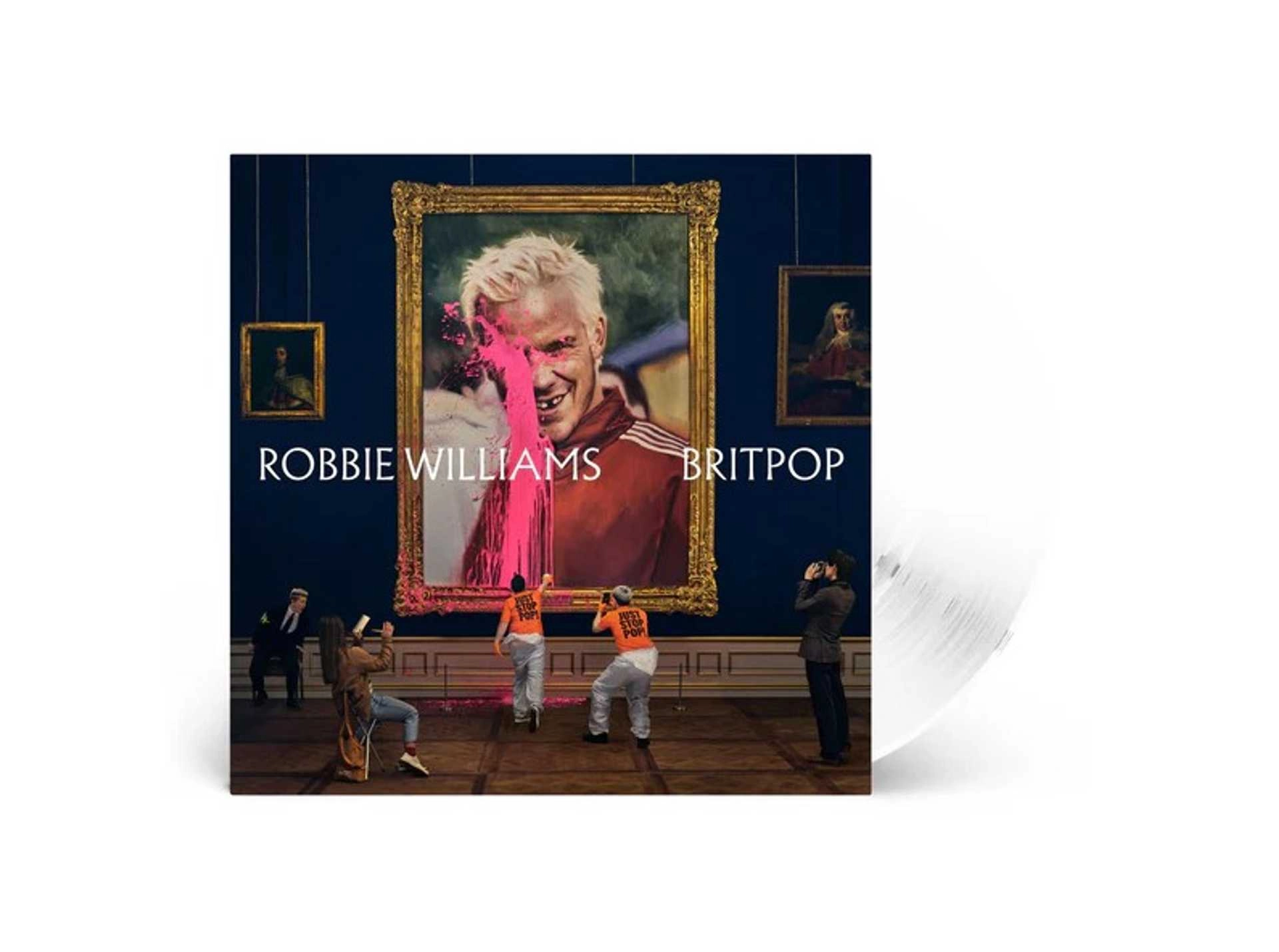 ROBBIE WILLIAMS "Britpop" (White Vinyl