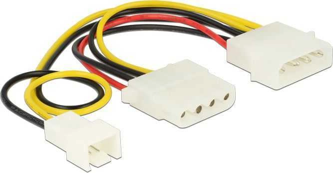 Delock power cable 4 pin male