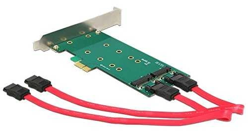 DELOCK PCI Expr Card 2x M