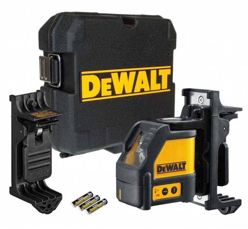 Self-adjusting cross line laser DeWalt DW088CG