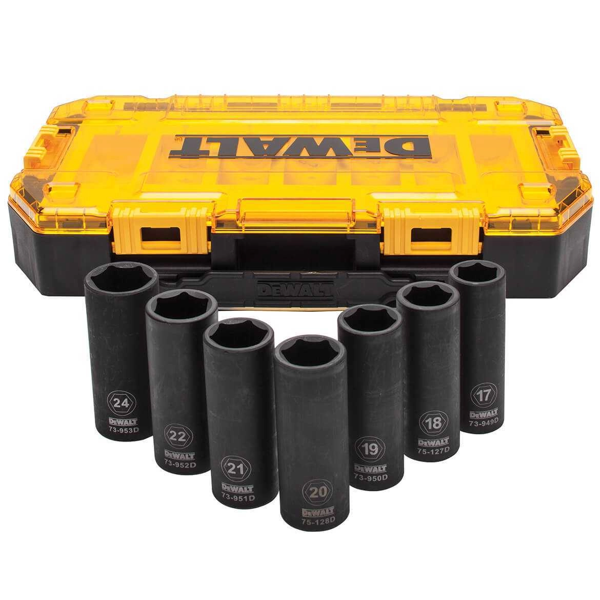 Dewalt Set of deep impact caps