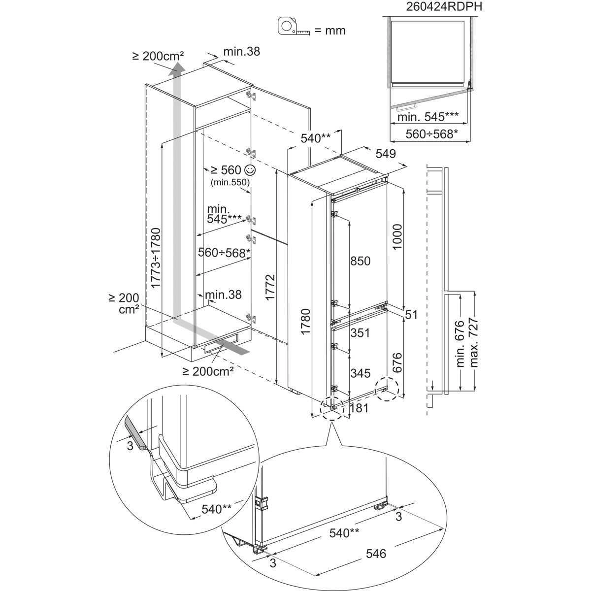 Lodówka Electrolux Electrolux 700  No Frost