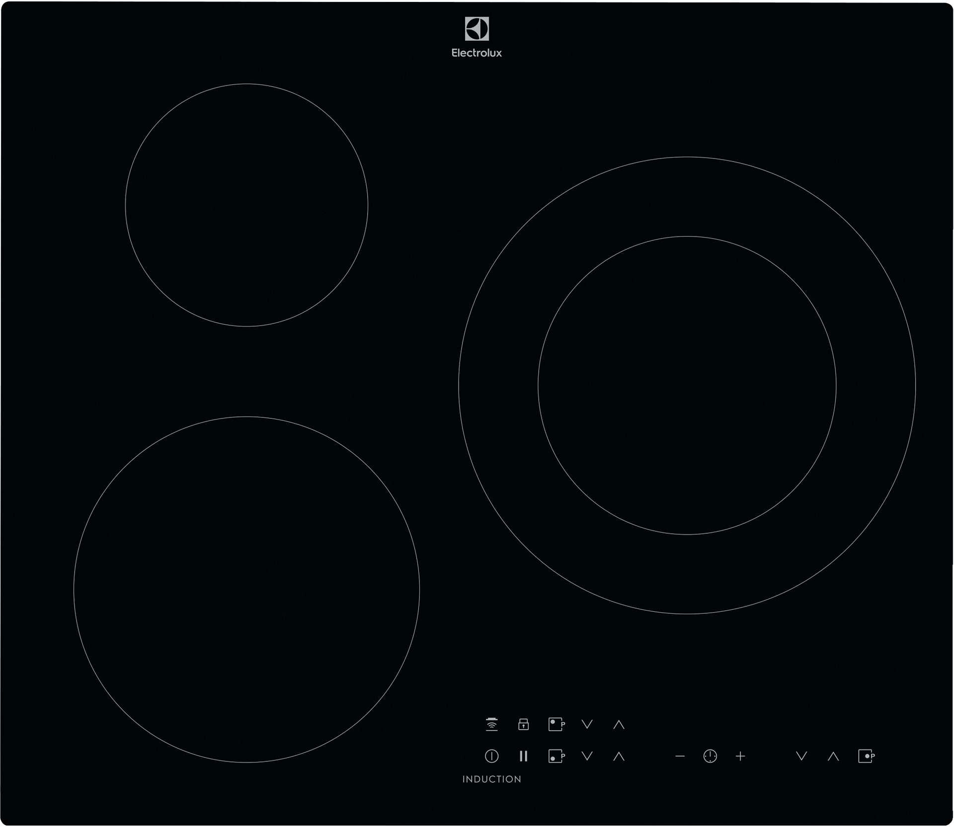 Electrolux LIT60336C hob Black Built-in Zone