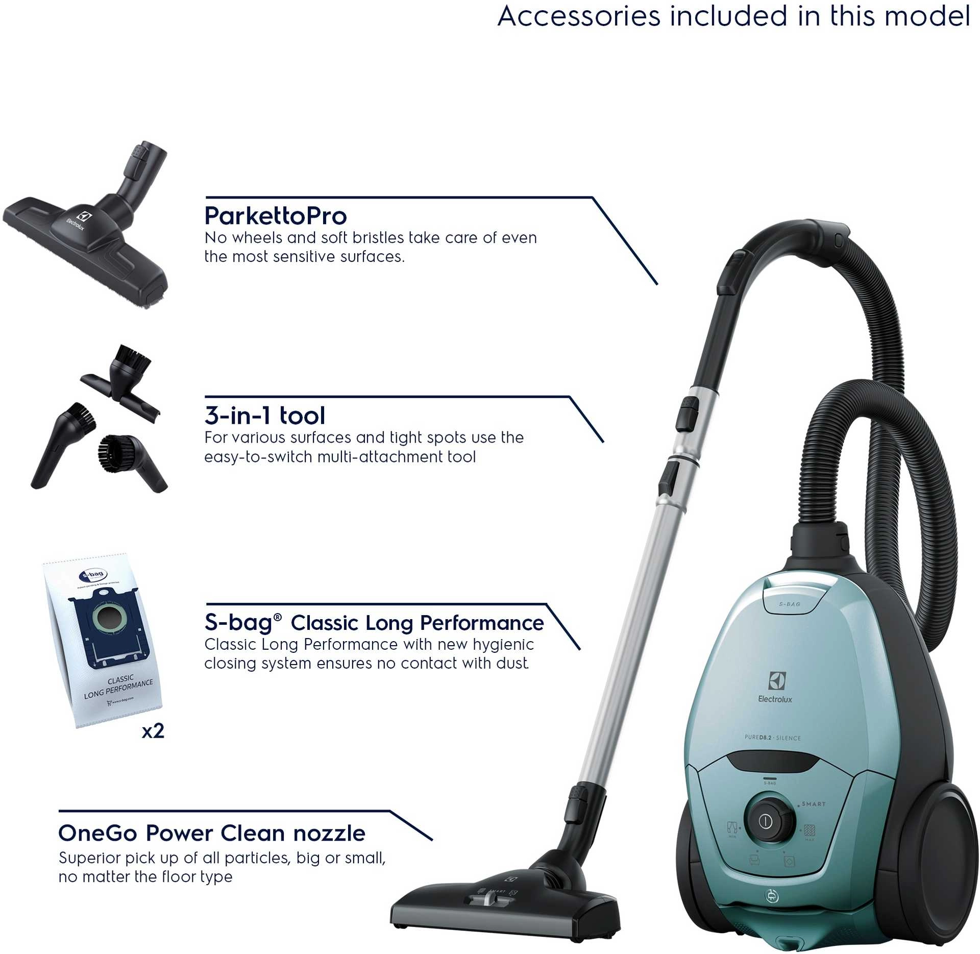 Vacuum cleaner Electrolux PD82-4MB 900 401