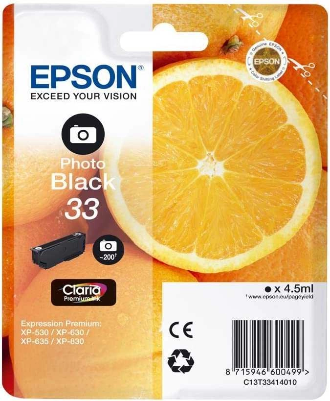Epson Oranges 33 Claria Premium Single