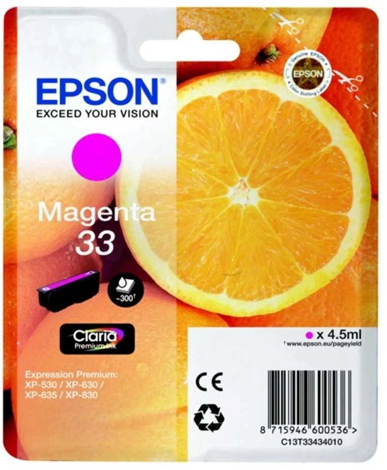 Epson Oranges 33 Claria Premium Single