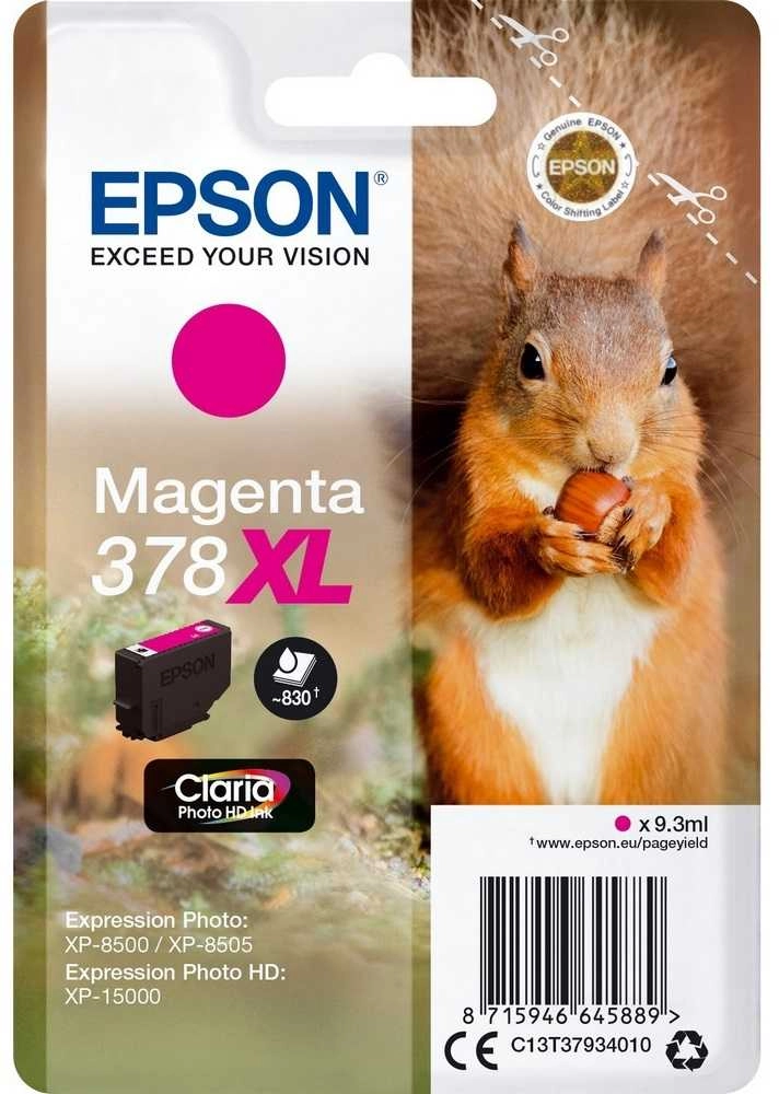 Epson Squirrel 378XL Claria Photo HD