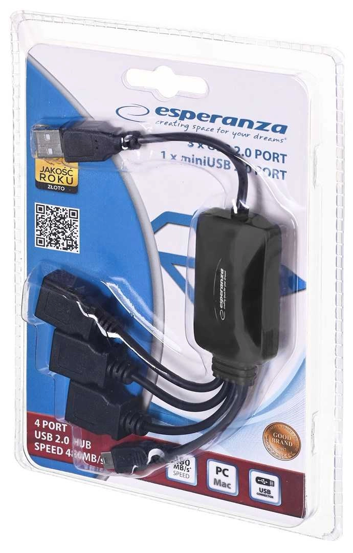 HUB 4 PORTY USB 2.0