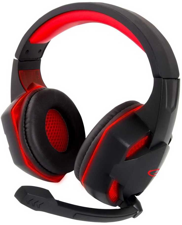 ESPERANZA GAMING HEADPHONES WITH MICROPHONE BLACKBIRD