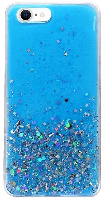 "Glue Glitter Back Case Huawei